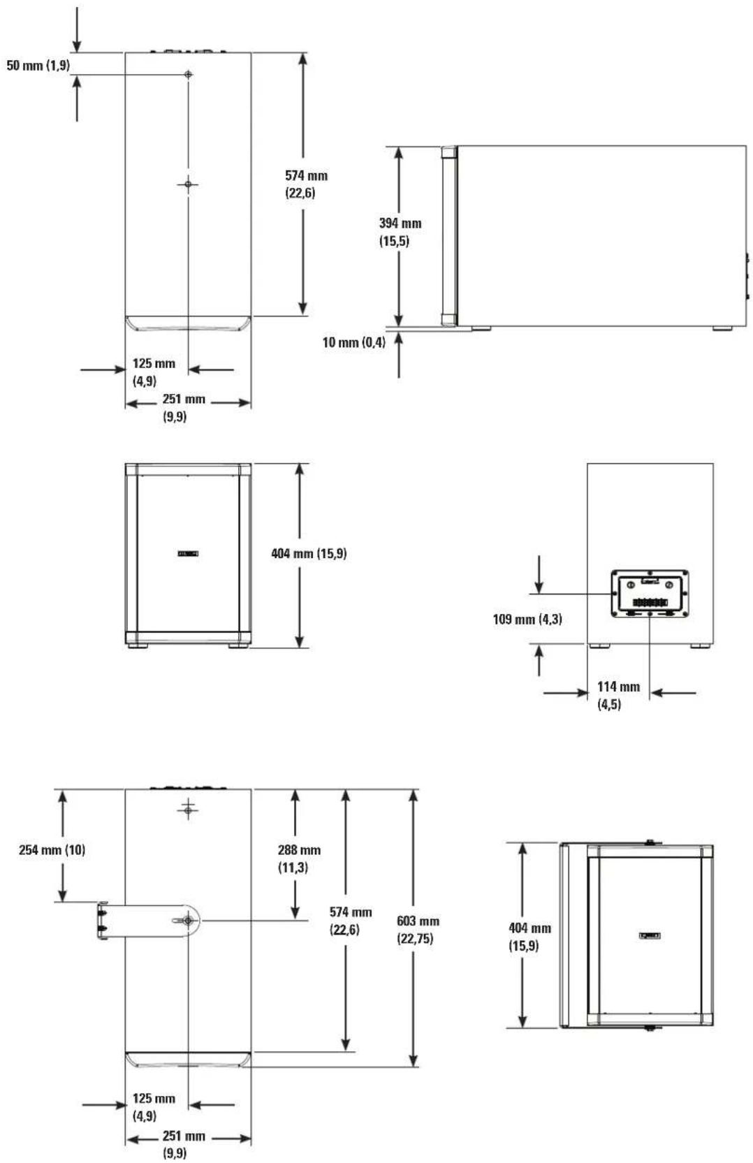 QSC AcousticDesign ADS28Tw - Les spécifications sont sujettes à modification sans préavis. - 1