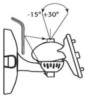 QSC AcousticDesign ADS112sw - Ajustement de l'angle du support X-Mount™ - 2