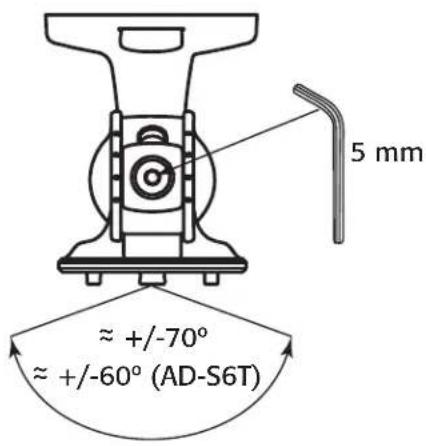 QSC AcousticDesign ADS112sw - Adjust the Angle of the X-Mount™ Bracket - 3