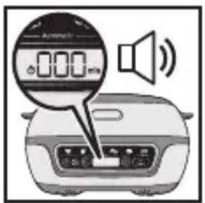 TEFAL Cake Factory KD803112 - Fim de um programa (automático ou manual) - 1
