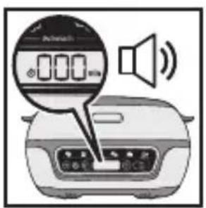TEFAL Cake Factory KD803112 - Kaip pabaigti programą (automatine arba neautomatine) - 1