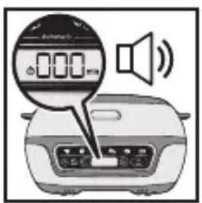 TEFAL Cake Factory KD803112 - Kończenie programu (automatycznego lub ręcznego) - 1