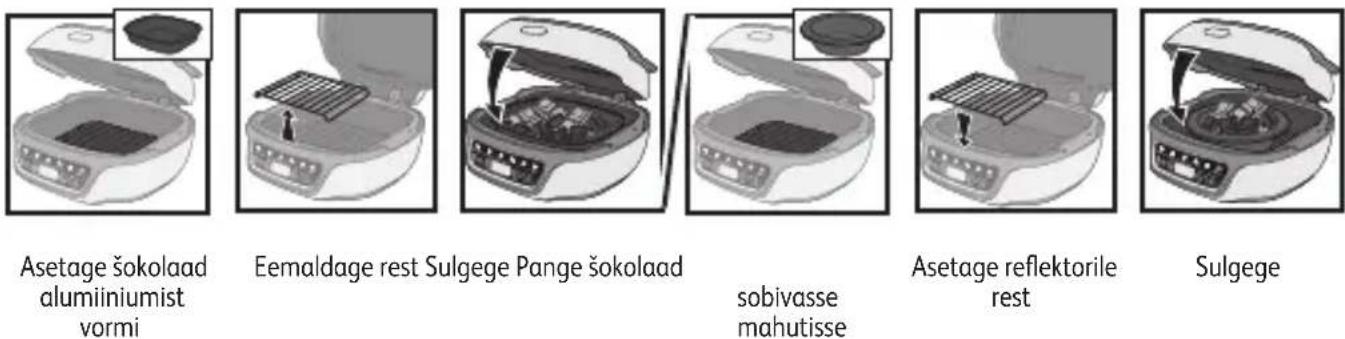 TEFAL Cake Factory KD803112 - Šokolaadi sulatamine - 1