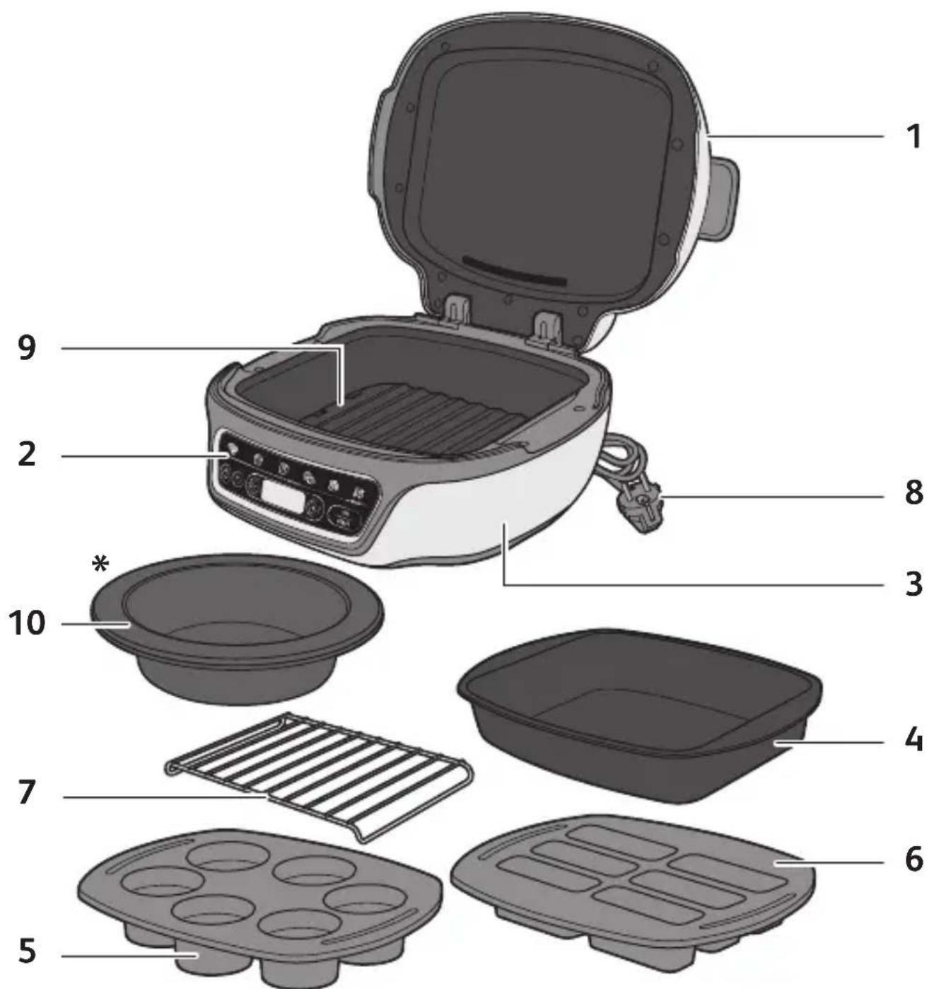 TEFAL Cake Factory KD803112 - Proteção do ambiente em primeiro lugar! - 1