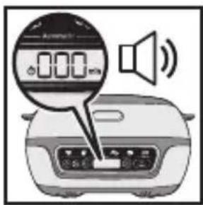 TEFAL Cake Factory KD803112 - Fin d'un programme (automatique ou manuel) - 1