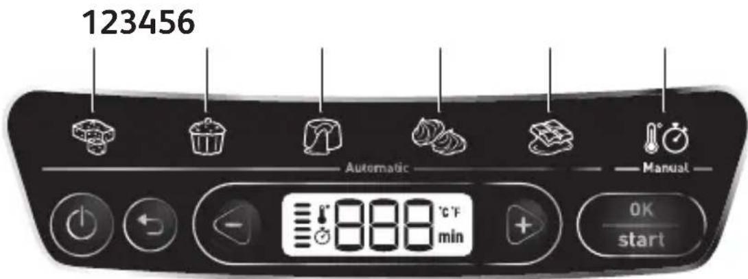 TEFAL Cake Factory KD803112 - Présentation des programmes - 1