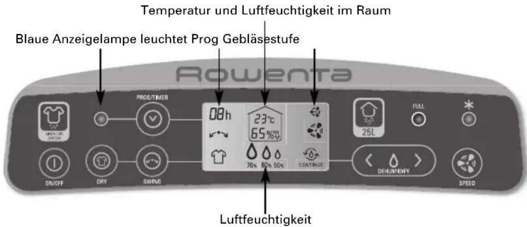 ROWENTA Intense Dry Control DH4130 - - Funktion PROG - 1
