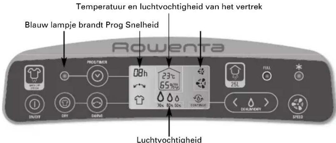ROWENTA Intense Dry Control DH4130 - PROG-functie - 1