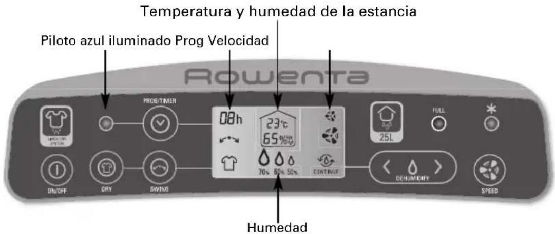 ROWENTA Intense Dry Control DH4130 - - Función PROG - 1