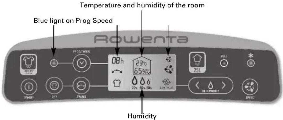 ROWENTA Intense Dry Control DH4130 - - Fonction PROG - 1