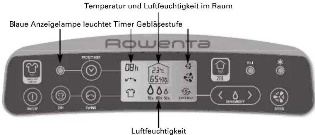 ROWENTA Intense Dry Control DH4130 - - Funktion TIMER - 1