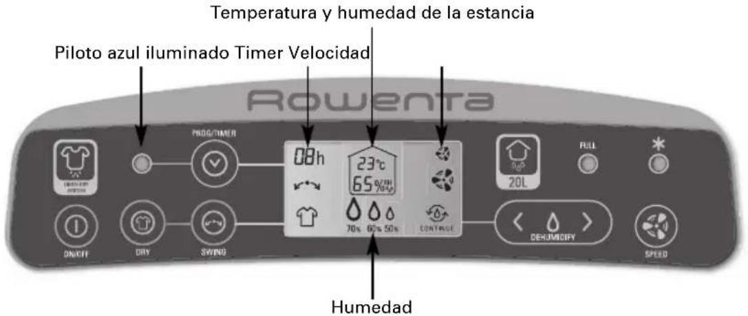 ROWENTA Intense Dry Control DH4130 - - Función TIMER - 1