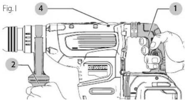 DEWALT DCH733 - Performing an Application (Fig.1) - 1