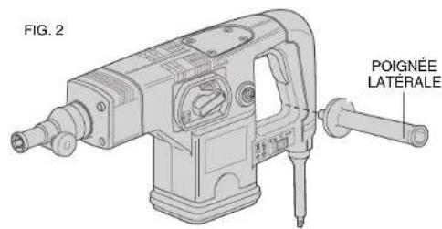 DEWALT DW541K - INSTALLATION A L'ARRIERE (FIG. 2) - 2