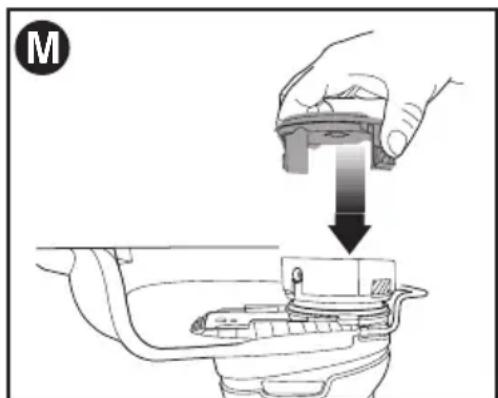 BLACK & DECKER GL300P - DESOBSTRUCTION ET DÉSENCHÉVÉTREMENT DU FIL (figures O,P,Q) - 3