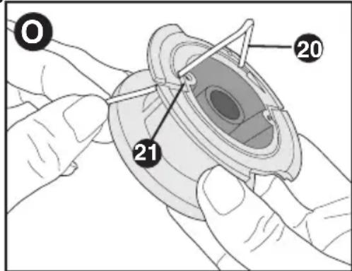 BLACK & DECKER GL300P - ENROLLADO DEL CARRETE CON CUERDA A GRANEL (UTILICE SOLO CUERDA REDONDA DE 1,65 MM (0,0065 PULGADA) DE DIAMETRO) - 1