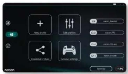 Nacon Revolution Pro Controller 3 - Dopo aver installato la companion app per PC/Mac, sarà possibile effettuare le seguenti operazioni: - 1