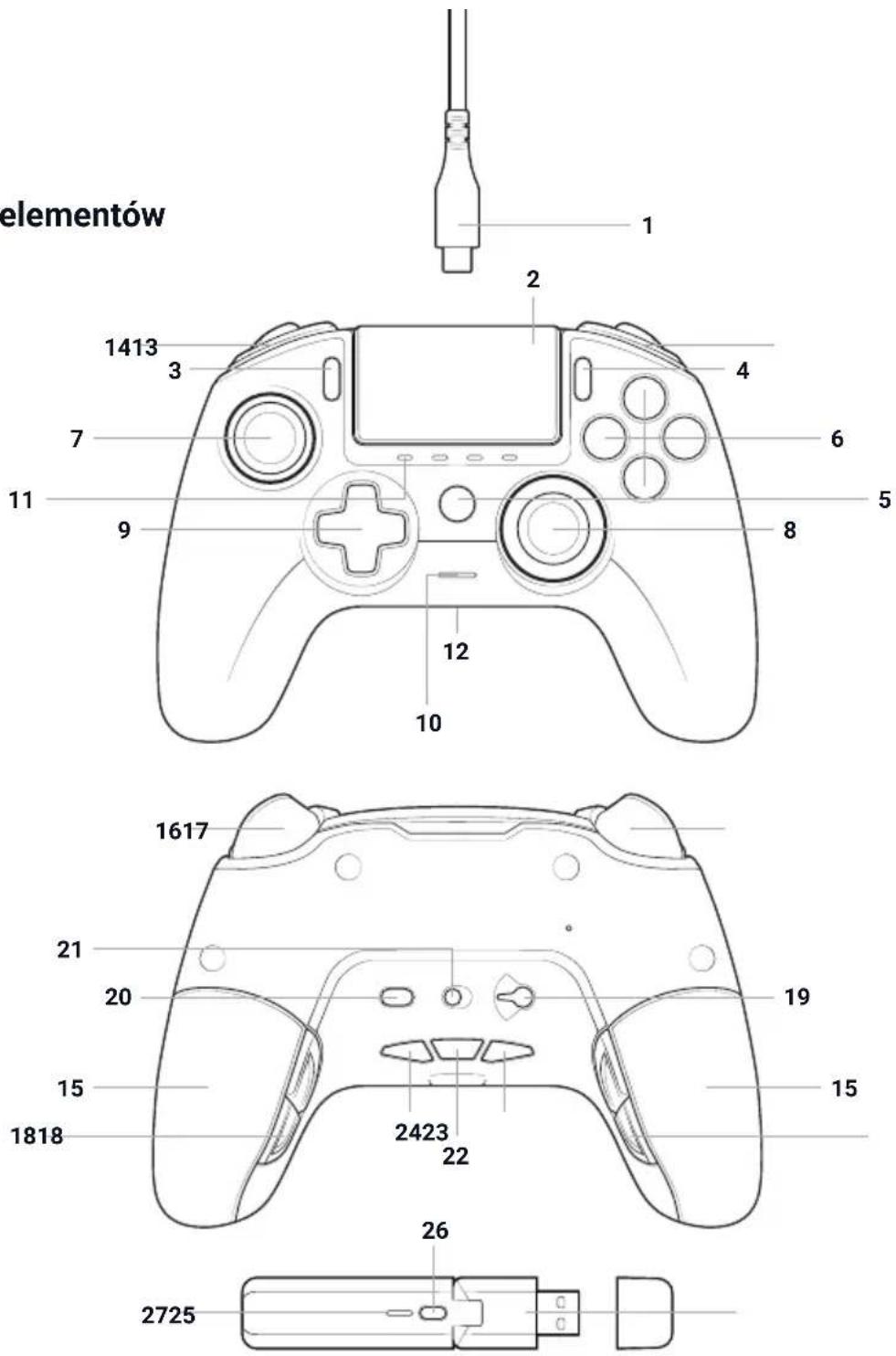 Nacon Revolution Pro Controller 3 - Gwarancja - 1
