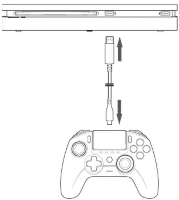 Nacon Revolution Pro Controller 3 - a. Comunicação com fio - 1