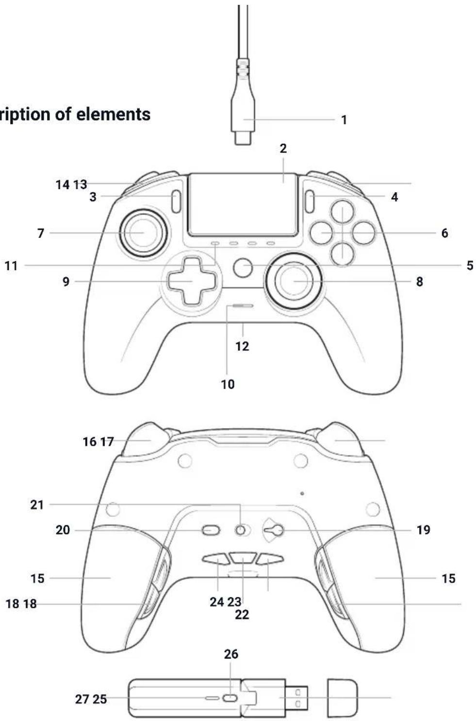 Nacon Revolution Pro Controller 3 - Content - 1