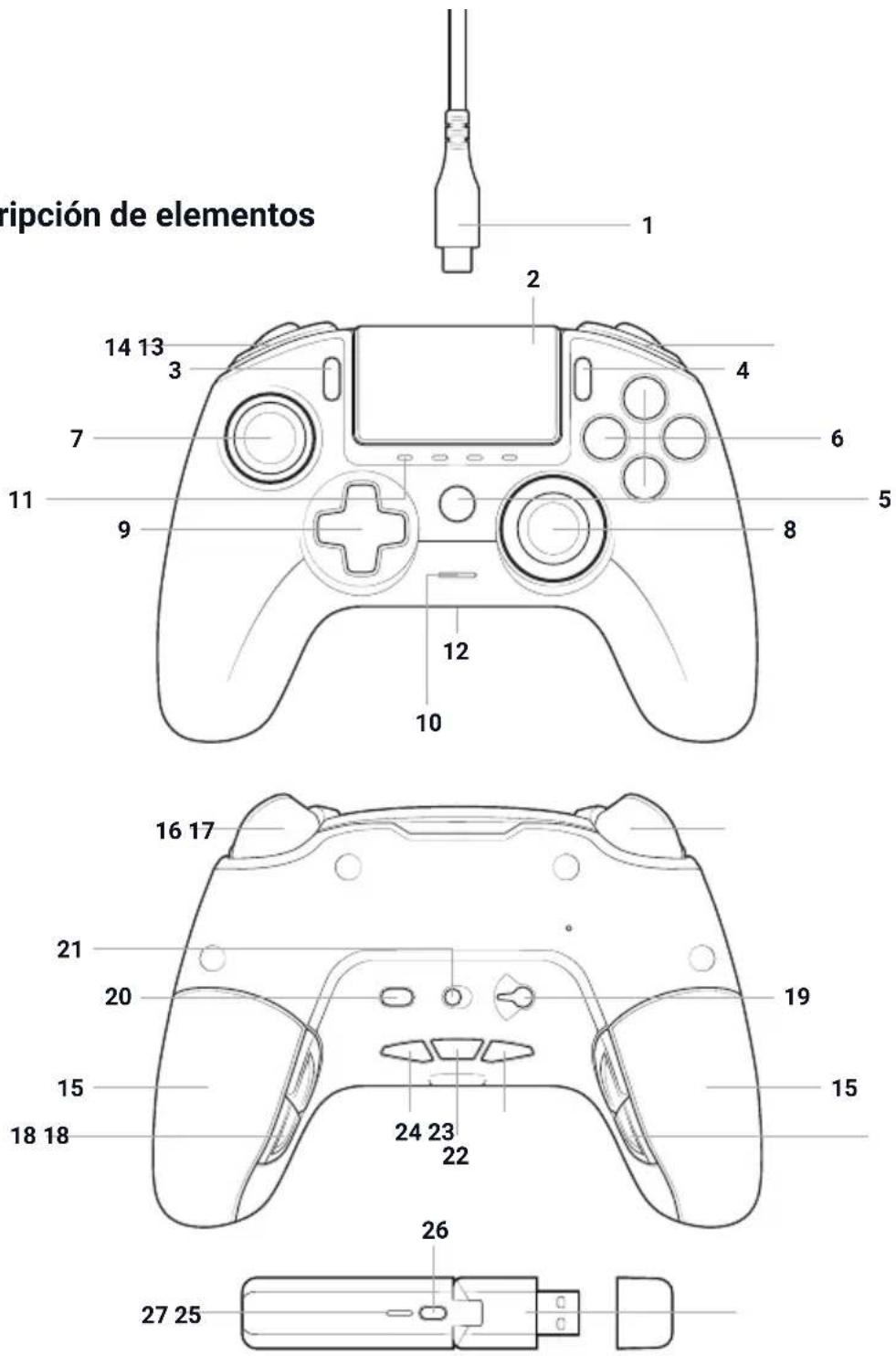 Nacon Revolution Pro Controller 3 - Garantía - 1