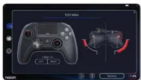 Nacon Revolution Pro Controller 3 - Po instalacji aplikacji towarzyszącej PC / Mac możliwe jest wykonanie następujących czynności: - 3