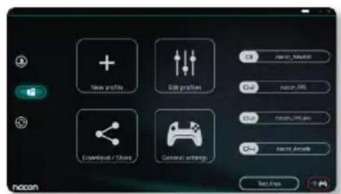 Nacon Revolution Pro Controller 3 - Nadat je de PC/MAC Companion app hebt gedownload, heb je de volgende mogelijkheden: - 1