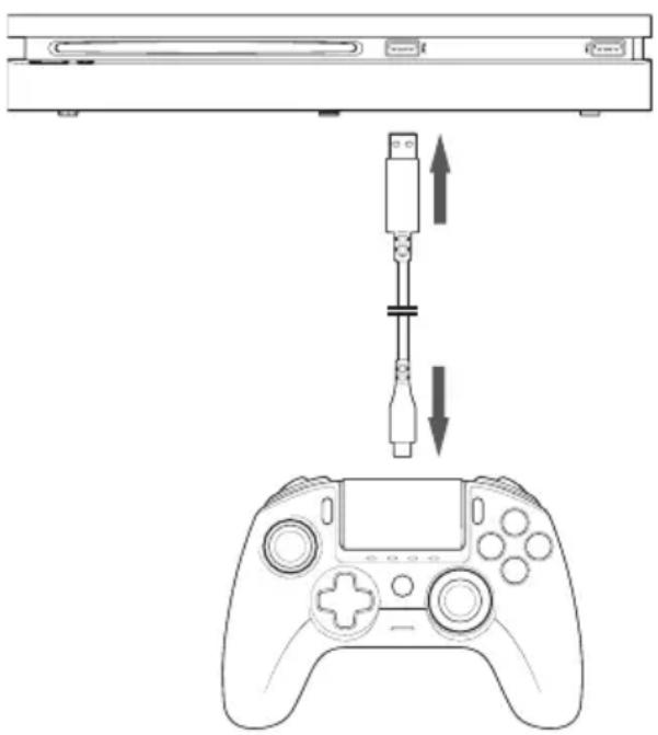 Nacon Revolution Pro Controller 3 - a. Bedrade communicatie - 1