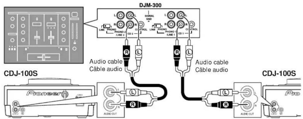 PIONEER VM70 - RACCORDEMENT DE LA SORTIE AUDIO - 2