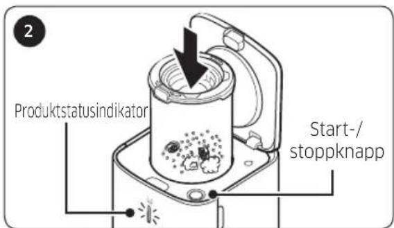 SAMSUNG Clean Station VCASAE904 - Använda städstationen - 2