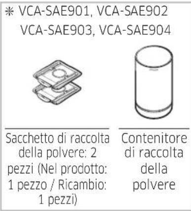 SAMSUNG Clean Station VCASAE904 - Accessori - 2