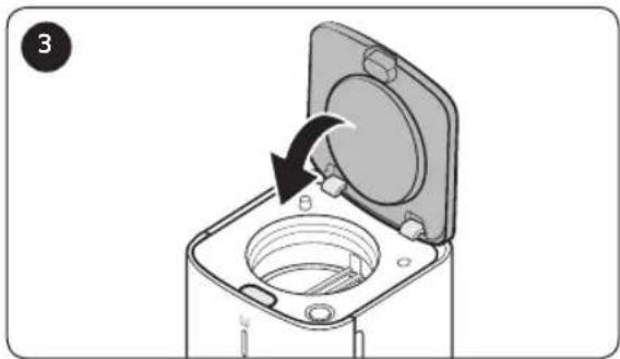 SAMSUNG Clean Station VCASAE904 - Brug af rengøringsstationen - 3
