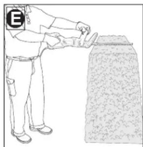 BLACK & DECKER TR117 - CABLE DE EXTENSION - (Figura E) - 1