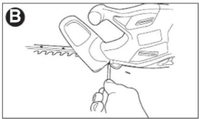 BLACK & DECKER TR117 - INSTALACION DEL PROTECTOR EN EL CORTASETOS - 2