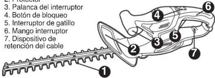 BLACK & DECKER TR117 - COMPONENTES - 1