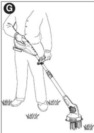BLACK & DECKER LGC120 - WARNING: Make sure that other persons and pets are at least 20 feet away. - 1