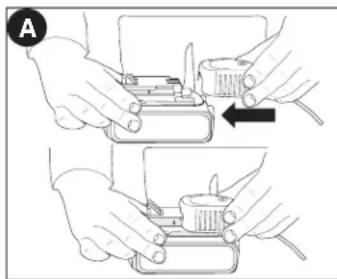 BLACK & DECKER LGC120 - PROCEDURE DE CHARGE - 1