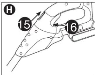 BLACK & DECKER LGC120 - OPERACION (FIG. G,H) - 2