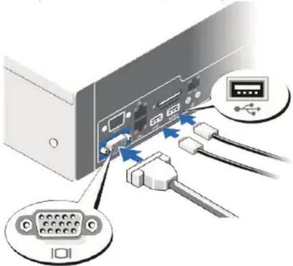 AXIS S1032 - Conexión de los cables - AXIS S1048 - 1