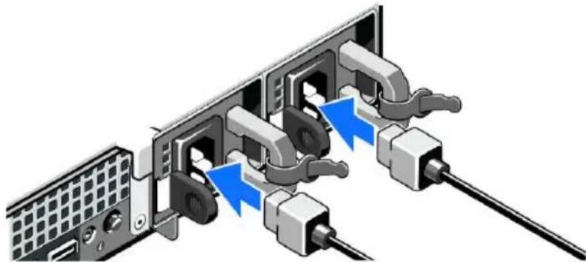 AXIS S1032 - Conexión de los cables - AXIS S1032 - 2