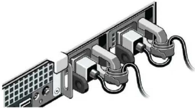 AXIS S1032 - Conexión de los cables - AXIS S1032 - 3