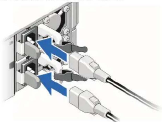 AXIS S1032 - Conexión de los cables - AXIS S1048 - 2