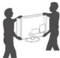 LG 65UT570H0UB - Lifting and Moving the TV - 3