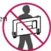 LG 70UJ6570 - Lifting and Moving the TV - 1