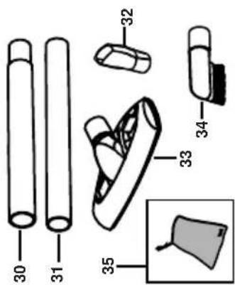 BLACK & DECKER Dustbuster DV6005N - DV6005(N) - DV7205(K)(N) - DV9605(K)(N) - DV1205(N) TYP. H2 - 2