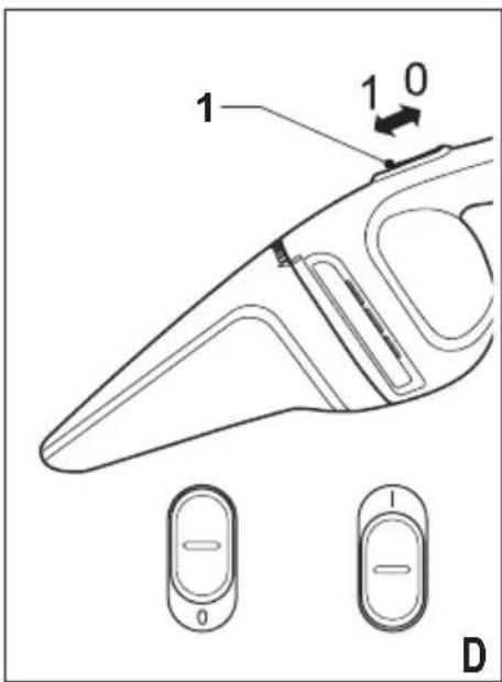 BLACK & DECKER Dustbuster NV4800LBN - 5