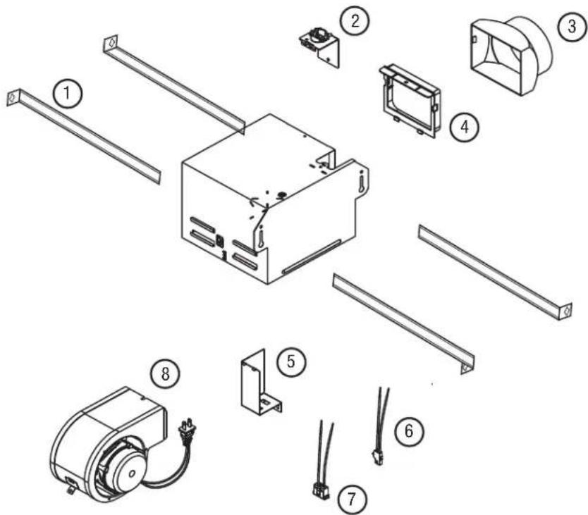 Air King AKLC702 - REPLACEMENT PARTS DIAGRAM - 1