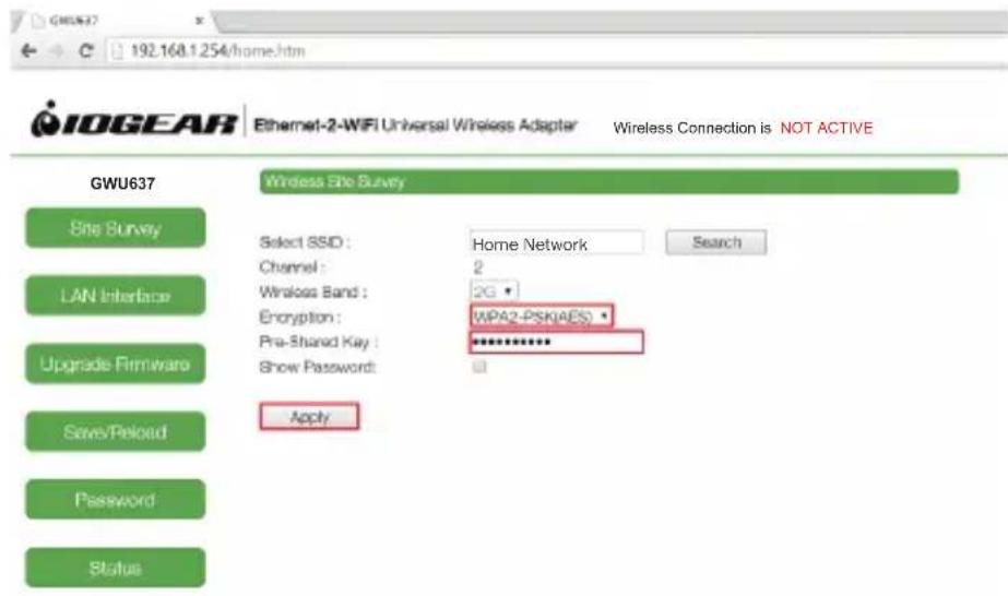 IOGEAR GWU637 - Configuración inalámbrica - Windows - 10