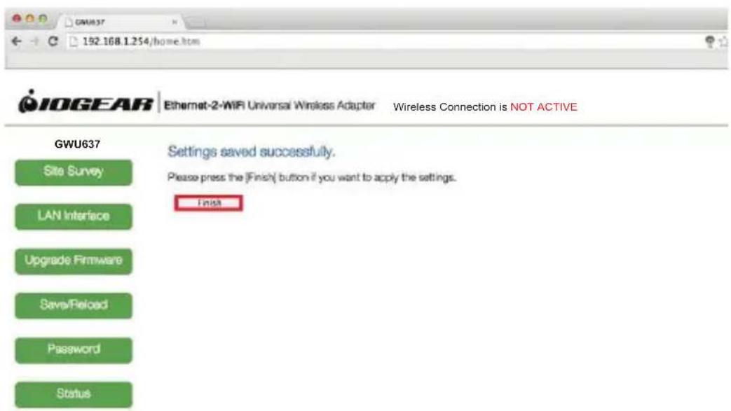 IOGEAR GWU637 - Select Network. - 9