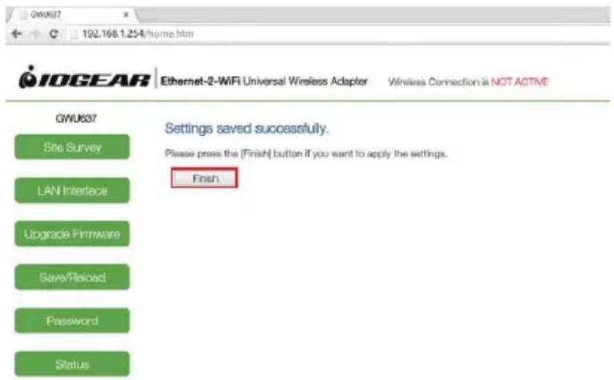 IOGEAR GWU637 - Configuration sans fil - Windows - 11